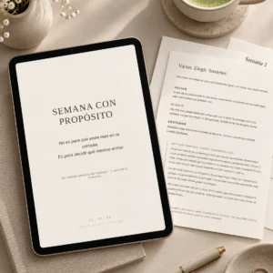 Semana con Propósito - Workbook